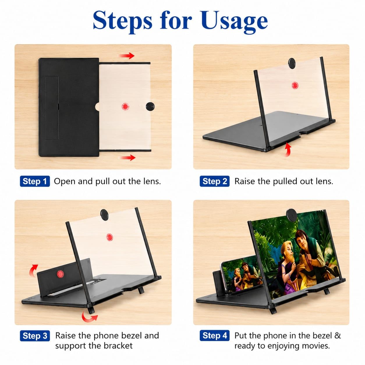 CineFold Pocket Movie HD Viewing Screen
