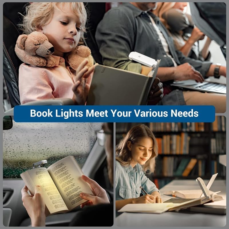 Clip-On LED Reading Book Lamp