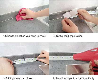 Waterproof Caulk Sealing Tape