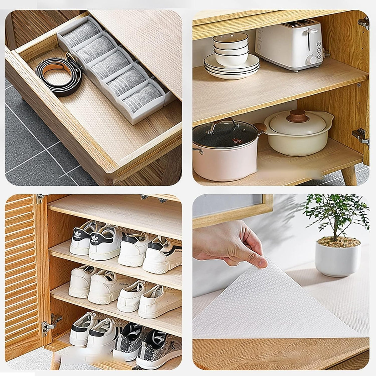 Wolpin Anti-Slip Shelf Liner
