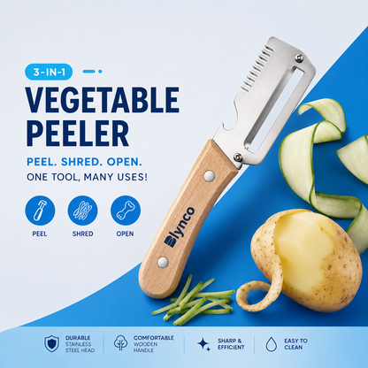 Professional 3-in-1 Vegetable Prep Tool